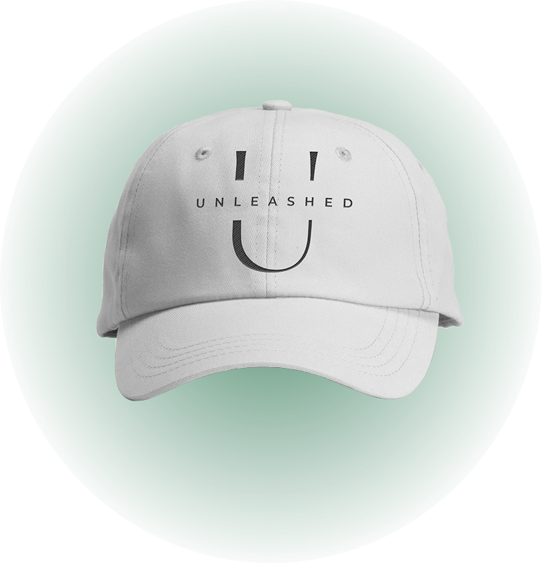 White Unleashed Comfort Hat