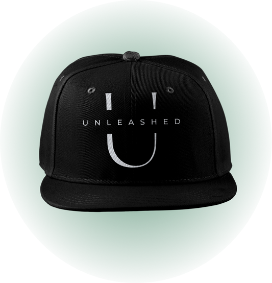Black Unleashed Flatbill Hat